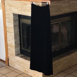 Evening Wear Velour Skirt